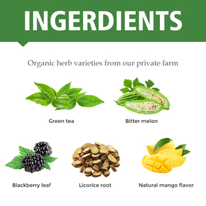 Thé détoxifiant pour le foie à base <span class=keywords><strong>de</strong></span> melon amer, soutien naturel personnalisé pour la santé et la fonction hépatique - Product Image 2