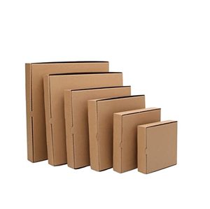 10 inch giấy kraft sóng hộp bánh Pizza bao bì thực phẩm Takeaway carton với dập nổi và Matt cán in ấn - Product Image 2