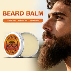 Baume à <span class=keywords><strong>barbe</strong></span> pour homme à tenue forte, nourrissant, biologique, à base d'huile d'argan et de jojoba, de beurre de karité, à base de plantes, best-seller, marque privée - Product Image 2