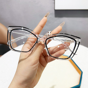 Gafas de miopía para hombres y mujeres, montura para miopía que se puede combinar con montura de gafas de <span class=keywords><strong>arte</strong></span> Retro, montura de gafas de luz azul - Product Image 4