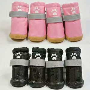 รองเท้าบูทยางกันน้ำกันลื่นหลากสีสำหรับสัตว์เลี้ยง รองเท้าสุนัขแบบยาวใส่สบาย - Product Image 5