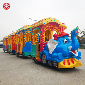 Vendita di Fabbrica: Trenino Elettrico a Forma di Elefante per Parchi Divertimento e Zoo, con Binari - Product Image 6