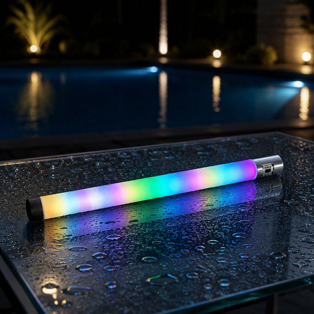 Professional 120cm IP65 Waterproof LED Pixel Tube Light RGBA 4-in-1 Jumping Gradient Colors DMX512 for Control Club DJ Stage