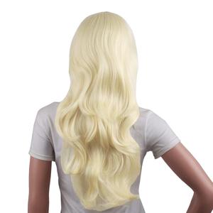 Fibras de alta temperatura <span class=keywords><strong>Extra</strong></span> largo Color natural Uso diario Moda Pelucas sintéticas - Product Image 5