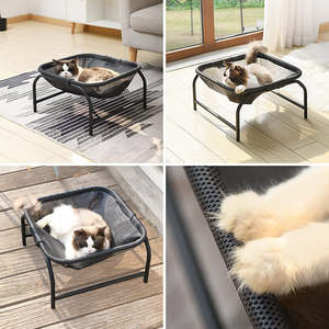 Factory Custom Günstige Atmungsaktive Katzen bett Atmungsaktive Katzen-und Hunde hängematten nest für große Katzen - Product Image 4