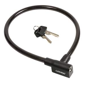 Vente en gros d'usine, accessoires de vélo à forte demande, câble en acier gainé de PVC, cadenas de chaîne de vélo - Product Image 2