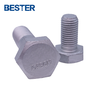 Mạ kẽm A307 M33 M36 lớp 8.8 10.9 12.9 din933 din931 ASTM A193 ASTM A325 a325m <span class=keywords><strong>a490</strong></span> <span class=keywords><strong>a490</strong></span> <span class=keywords><strong>a490</strong></span> nhiệm vụ nặng nề <span class=keywords><strong>Hex</strong></span> bu lông - Product Image 2