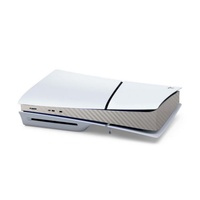 Coques de protection hyt pour console Slim/Pro en plastique, silicone et ABS, autocollants centraux séparés - Plusieurs couleurs