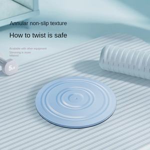 อุปกรณ์ออกกำลังกายที่บ้านสำหรับผู้หญิง ผลิตจากวัสดุรักษ์โลก ประกอบด้วยเหล็กกล้าและ<span class=keywords><strong>ลูก</strong></span>เหล็ก พร้อมแผ่นรอง PP ขนาด 28 ซม. สำหรับบริหารหน้าท้องและเอว - Product Image 1