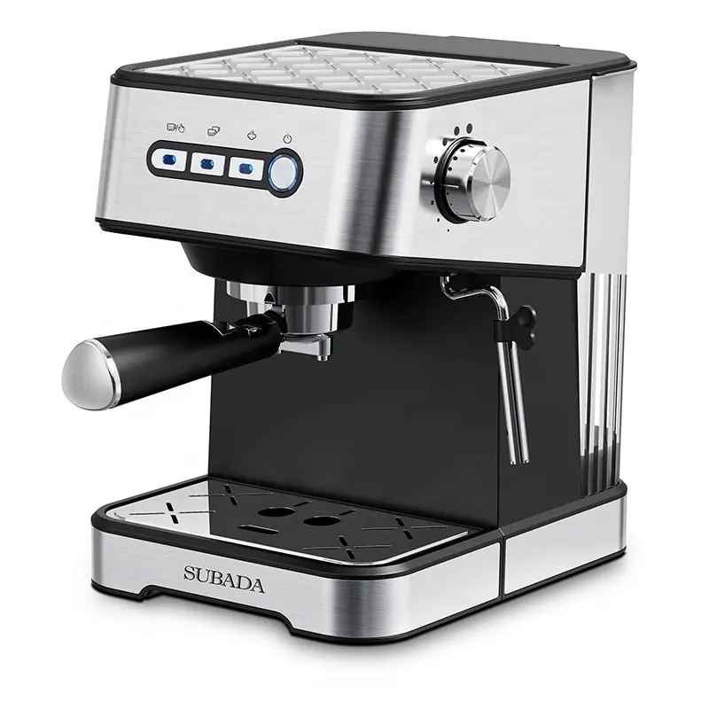 Electric 20 Bar Espresso Coffee Maker Automatic Professional 1.8L Water Tank household Cappuccinos and lattes Machine