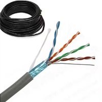 Câble LAN extérieur étanche 4P Utp/Stp/Ftp/Sftp Cat5/Cat5E/Cat6 de 305m et 1 000 pieds
