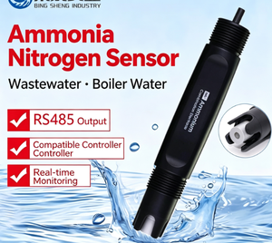 Sensor de Nitrógeno Amoniacal RS485, Sonda de Iones <span class=keywords><strong>NH3</strong></span> NH4 para Monitoreo de Aguas Residuales y Agua de Calderas - Product Image 1