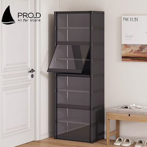 ชั้นวางรองเท้าใสกันฝุ่น แข็งแรง ทนทาน สำหรับทางเข้าบ้าน - Product Image 2