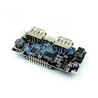 Module de batterie externe DIY pour suralimentation de puissance mobile, avec affichage numérique et double sortie USB, compatible batterie lithium 18650