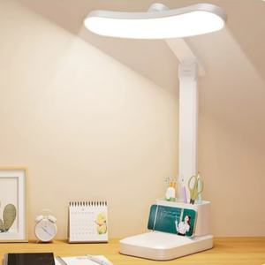 Lampe de bureau LED multifonctionnelle à luminosité réglable, commande tactile, gradation progressive, lampe d'étude et de lecture - Product Image 1