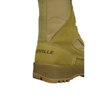 Bottes tactiques Belleville respirantes style hiver à lacets en cuir de vachette véritable et caoutchouc PU – Équipement de défense