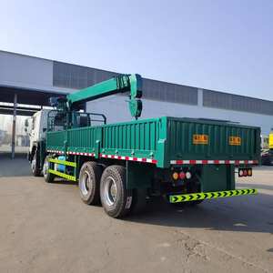 מחיר זול בשימוש 8-15 טון משאית רכוב מנוף Lhd 8x4 הידראולי זרוע בום ישרה משאית מנופים 12 טון קיבולת - Product Image 3