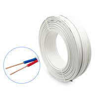 Kupfer kern Massives PVC-isoliertes PVC-ummanteltes Flach kabel 10AWG 8AWG Auto Power Industrial Conduit Laying