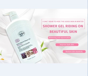 Gel douche blanchissant pour le corps avec marque privée OEM <span class=keywords><strong>lait</strong></span> <span class=keywords><strong>de</strong></span> colostrum <span class=keywords><strong>de</strong></span> chèvre anti-foncé et anti-démangeaisons rajeunissement - Product Image 2