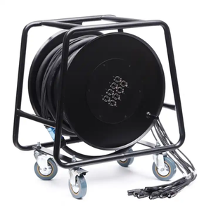 Oem nhà máy 1 2 4 6 8 10 kênh <span class=keywords><strong>Cat6</strong></span> lá chắn RJ45 Ethernet Mạng rắn cáp với ethercon Reel cho ngoài trời màn hình hiển thị - Product Image 5