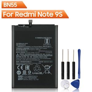 5020mAh yedek Li iyon telefon pil BN55 BN54 BN53 Xiaomi <span class=keywords><strong>Redmi</strong></span> için not 9S not 9 10X 4G not 9 PRO cep telefonu pil - Product Image 4