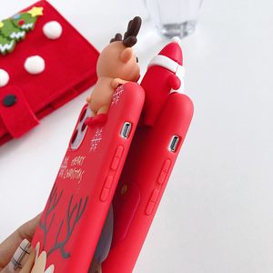 Custodia per telefono morbida per bambola regalo di buon natale per iPhone 15 <span class=keywords><strong>PRO</strong></span> <span class=keywords><strong>MAX</strong></span> 17 - Product Image 4