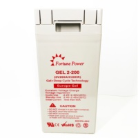 حزمة بطاريات أيون الليثيوم VRLA وحمض الرصاص VRLA 2 Volt وagm 2 V 200AH AGM