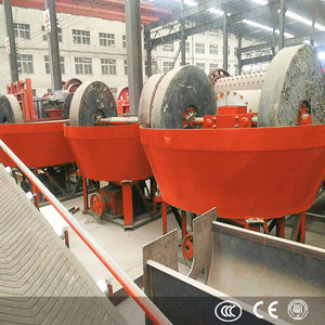 เครื่องบดแบบเปียกชนิดลูกกลิ้งสามลูกกลิ้งขนาด 1200 สำหรับเหมืองทองคำ - Product Image 2