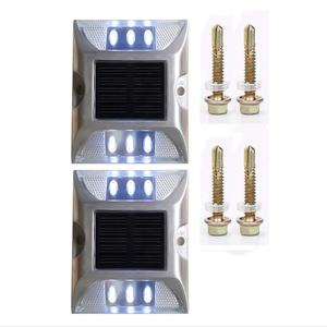 Алюминиевый светоотражающий дорожный штифт на солнечной батарее (зарядка) со светодиодной подсветкой (кошачий глаз/Дорожный маркер) (Тип анкера/водонепроницаемый Ip68) - Product Image 3