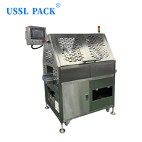Máquina de Envasado Automática Continua Tipo Sleeve para Botellas de Salsa con Control de Pantalla de Acero Inoxidable S-60, Paquete Grupal