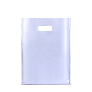 Bolsas de plástico para embalaje de ropa, etiqueta personalizada, Material respetuoso con el medio ambiente, LDPE, asas de plástico para embalaje - Product Image 6