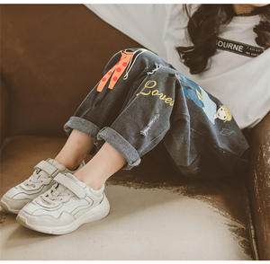 Productos Más Vendidos de Aliexpress, Ropa para Niños, Jeans para Niñas Hechos en China, Venta al Por Mayor - Product Image 4