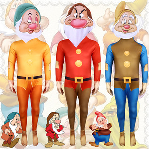 Disfraces de los Siete Enanitos para Adultos, Conjunto de Disfraces de Disney para Hombre, Trajes para Fiestas de Halloween - Product Image 1