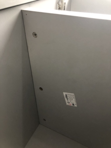 Panneau modulaire matériau en bois enfants moderne porte coulissante haute chambre armoire intégrée - Product Image 6