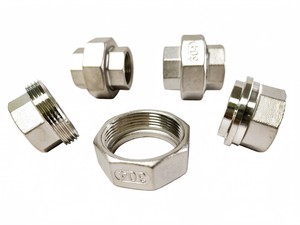 메이밍 CU 스테인리스 스틸 유니온/파이프 피팅/퀵 설치 조인트 G3/4 Oct-AF 31/45mm (파이프라인 및 장비 연결용) - Product Image 5