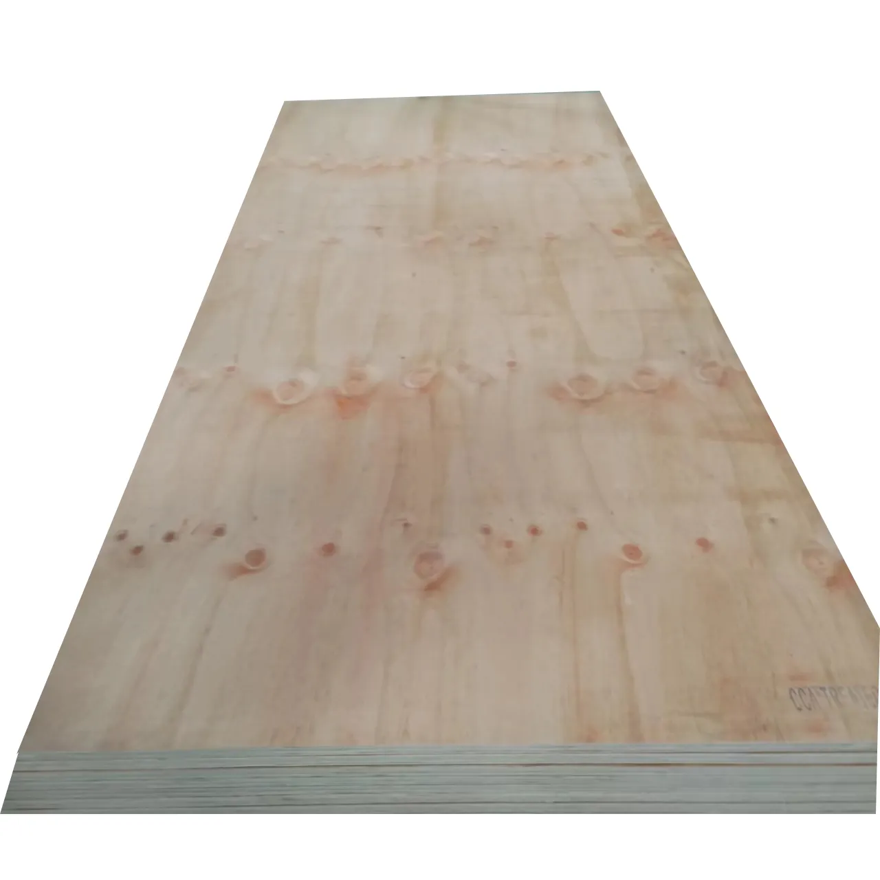 18mm colla impermeabile 3 4 CDX copertura in legno di pino compensato 4*8 utilizzato per la costruzione