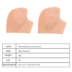 Penjualan terlaris cangkir tumit Gel dan bantalan sol dalam nyaman dan lepas untuk sepatu hak retak diabetes dan kering - Product Image 4