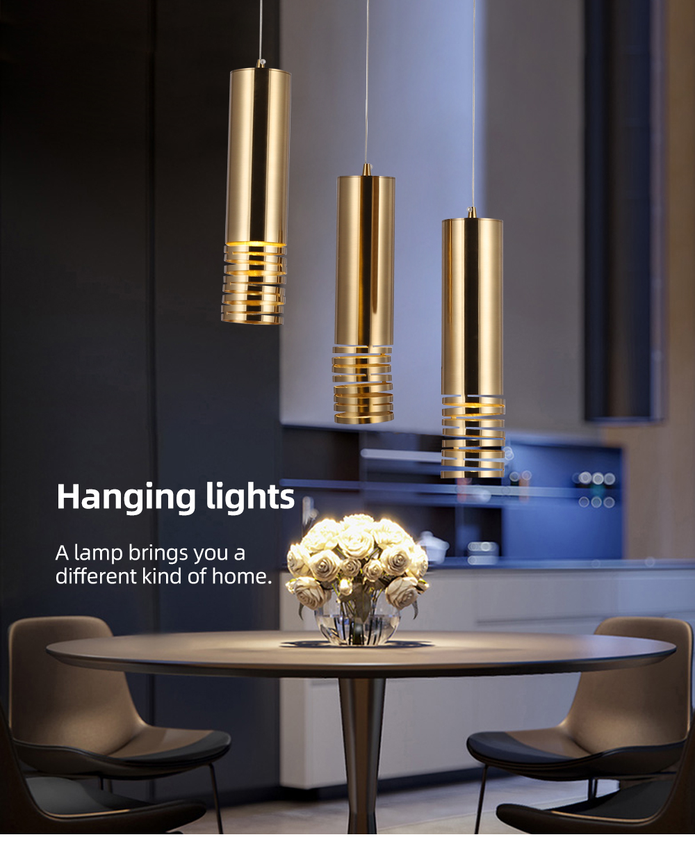 Italian Round Stainless Steel Gold Bronze Modern Hanging Nordic Led Pendant Light For Hotel Living Room