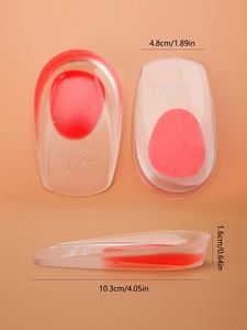 Sports Silicone Heel Pad <b>Insole</b> Male and Female Bone Spurs Protection with Soft Pain Relief for Both Sports Safety - Product Image 5