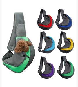 El bolso de hombro de poliéster para mascotas al aire libre se puede colgar en diagonal sobre la espalda - Product Image 1