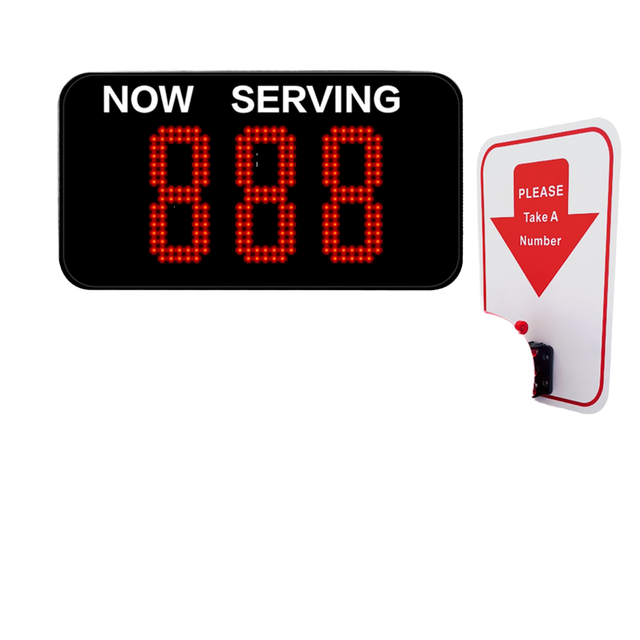 Smart Display Panel Restaurant Pager Wireless Calling System with Queue Management Device