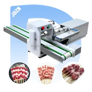 barbecue skewer souvlaki making kebab forming machine