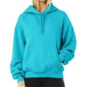 Sudaderas con capucha personalizadas de 500GSM con hombros caídos para hombre, 100% algodón, de alta calidad, corte holgado y pesado. - Product Image 2