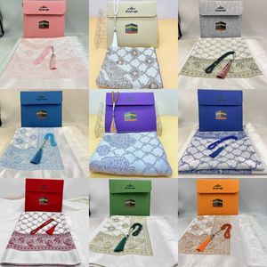 Precio al por Mayor, Eid Mubarak, Peregrinación Musulmana con Bolsa de Fieltro con Perlas de Imitación Coloridas, Juego de Alfombra de Oración para Ramadán - Product Image 3