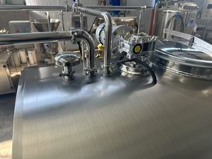 Haute efficacité 500L Ligne de production quotidienne Gouda Parmesan <span class=keywords><strong>Brie</strong></span> Yaourt/Fromage Cuve de fermentation mondiale polyvalente Capacité de 5000L - Product Image 3