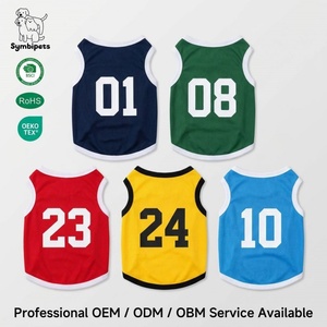 OEM ODM Sports Sporty Pet Basketball Jersey Tank <strong>Top</strong> Breathable Mesh Dog Shirt Sleeveless Puppy Vest for Small Medium Dogs <strong>Cats</strong> - Product Image 2
