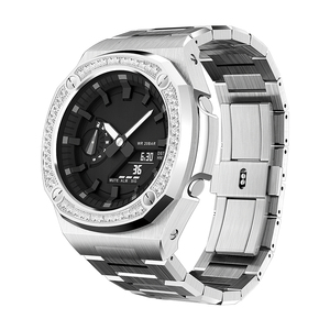 Nuevo Kit de mod modificado G shock 5th correa de repuesto reloj bisel de diamante ga2100 caja de reloj de acero inoxidable para <span class=keywords><strong>Casio</strong></span> Ga2100 - Product Image 2