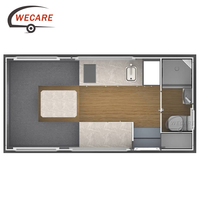 WECARE Camping-car de luxe à coque rigide pour pick-up Isuzu Fuso 4x4 tout-terrain, camping-car, caravane, boîte de transport