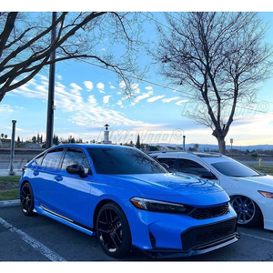 สำหรับ Honda Civic รุ่นที่ 11.5 ปี 2025+ รุ่น US ชุดแต่งกันชนหน้า สปลิตเตอร์ลิปกันชน ชุดแต่งกันชนหน้า อุปกรณ์ป้องกันกันชนหน้า อุปกรณ์ตกแต่งรถยนต์ - Product Image 3