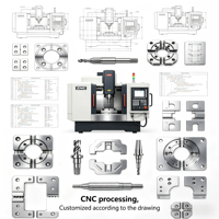 Servicio de Mecanizado CNC Personalizado e Impresión 3D, Prototipado Rápido, Resina Plástica SLA MJF, MOQ Bajo, Entrega Rápida